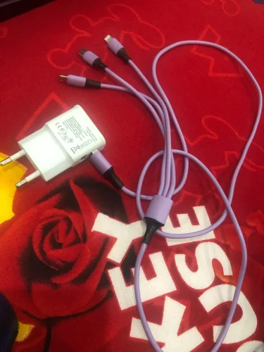 3 In 1 Silica gel USB Cable Fast photo review