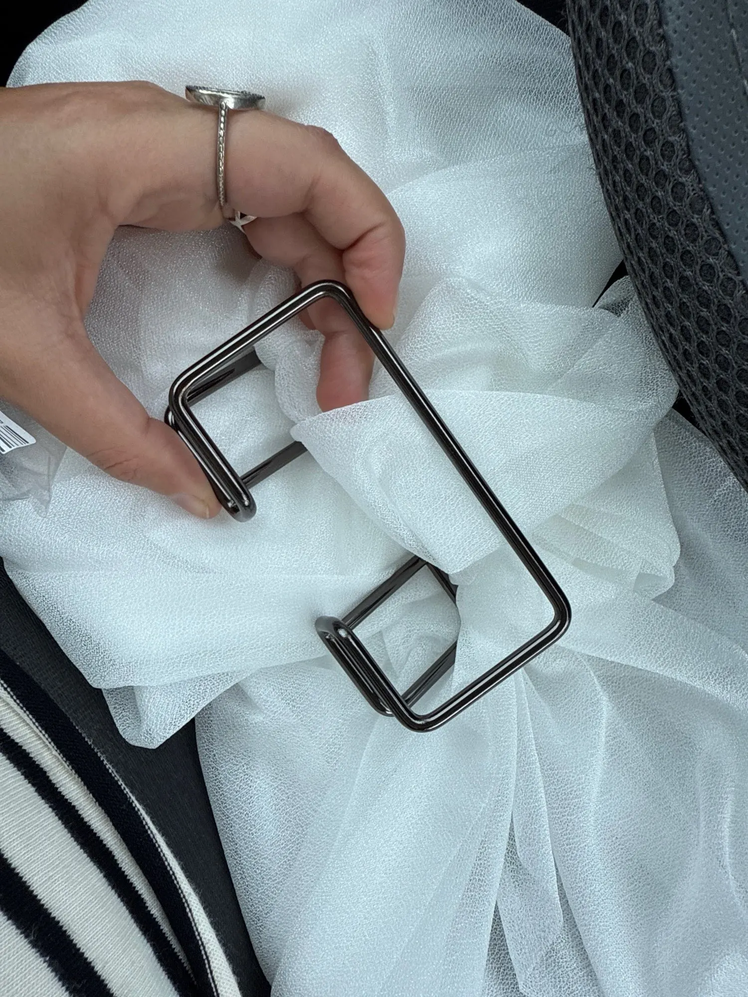 Business Card Holder Desk Bracket Cards Organizer Office photo review