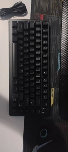 75% Mechanical Keyboard Wired with Media Knob, APAYADO photo review