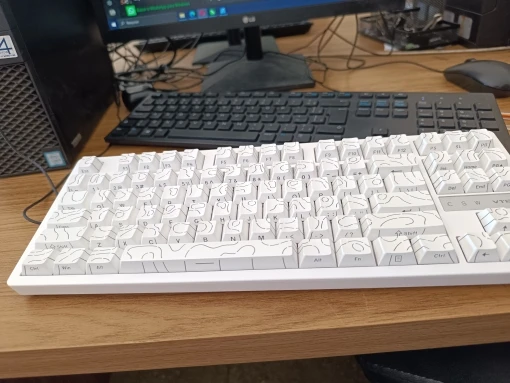 Raven68 Hot Swappable Wired Magnetic Axis Mechanical Keyboard photo review