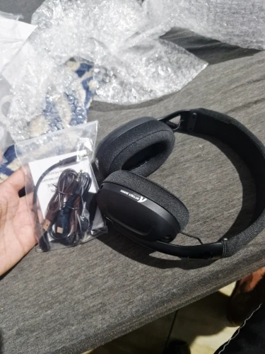 ATTACK SHARK L80 180g Ultra-Light Gaming Headset, Pluggable photo review