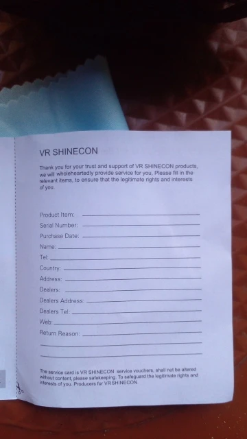 G05 3D VR SHINECON Glasses Headset Headmounted Virtual photo review