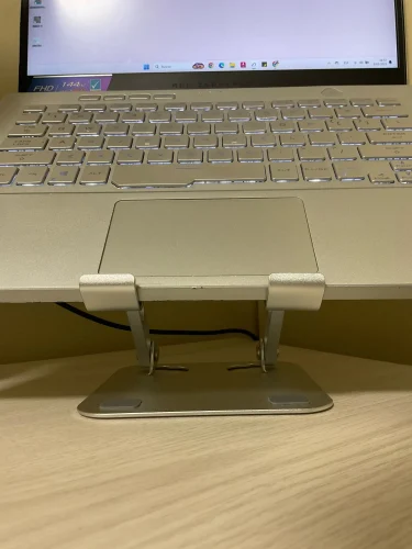 Phone Tablet Stand Adjustable Aluminum Alloy laptop Tablet photo review