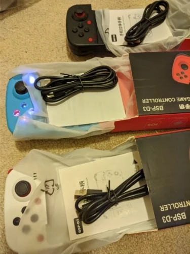 Stretchable Wireless Bluetooth D3 Gamepad For Mobile Phone photo review