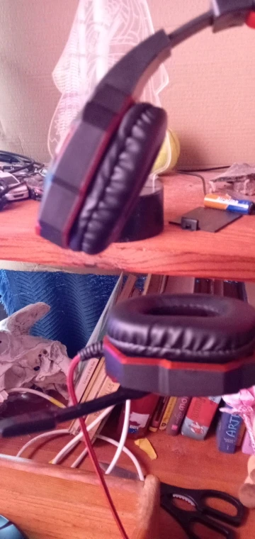 Wired Gaming Headsets Over-ear Headphones with Mic Stereo photo review