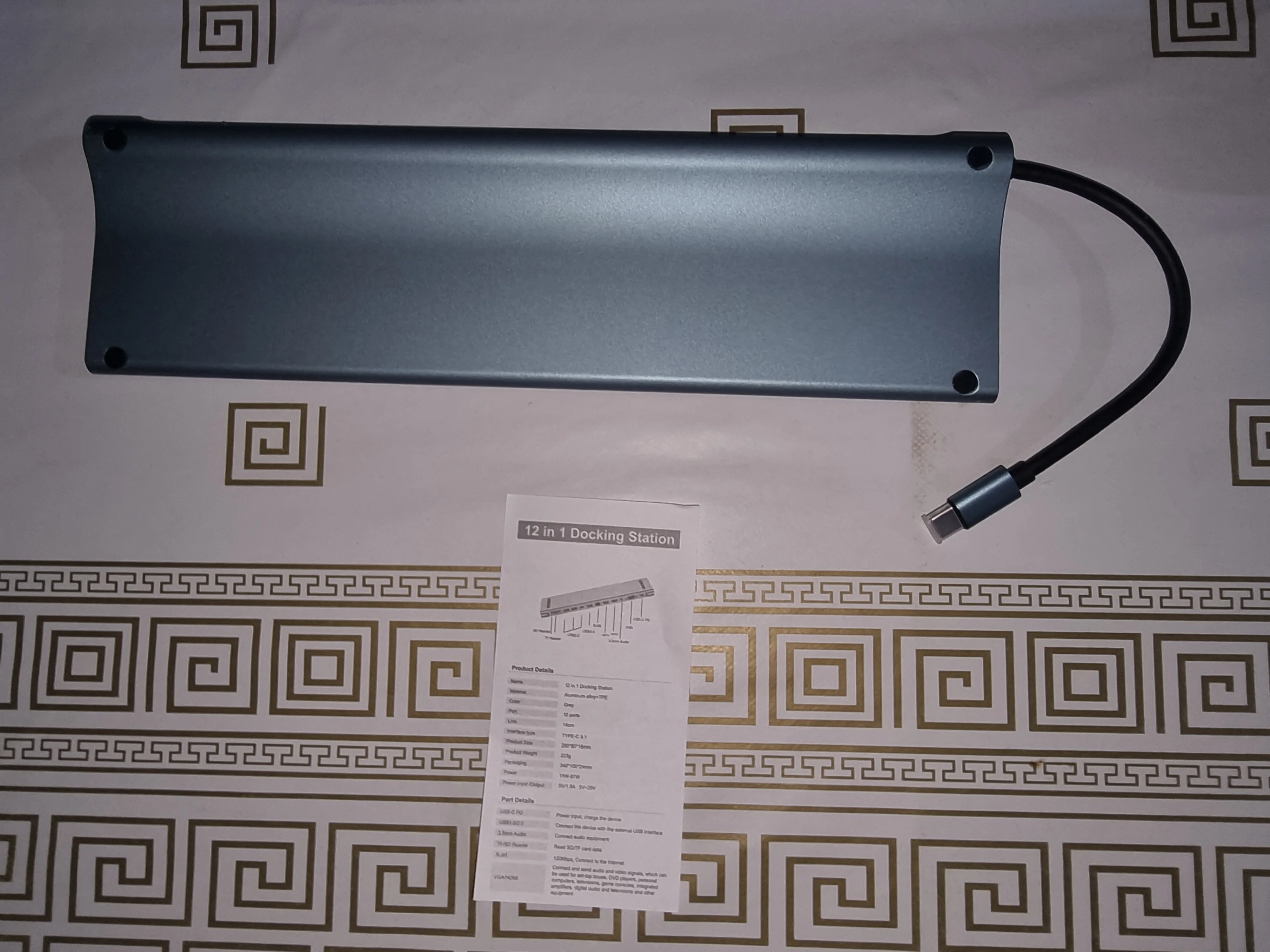 USB C 3.0 HUB Type C to Multi photo review