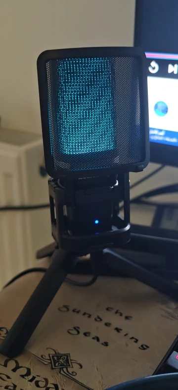 Zealsound RGB USB Condenser Gaming Microphone Computer Professional photo review