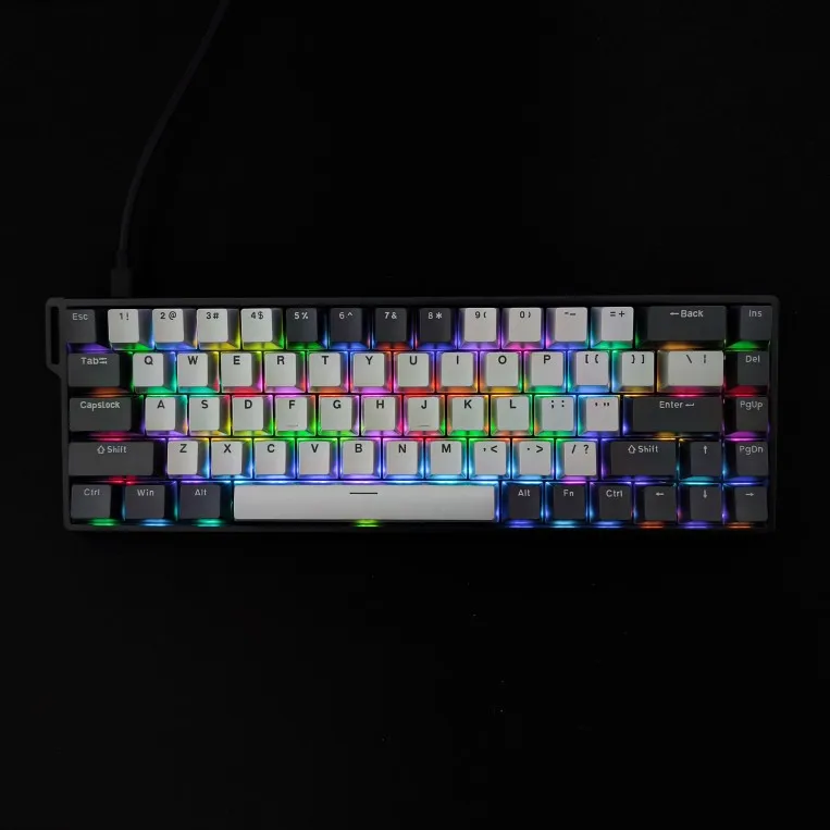 AULA WIN60 WIN68 HE MAX mechanical keyboard magnetic photo review