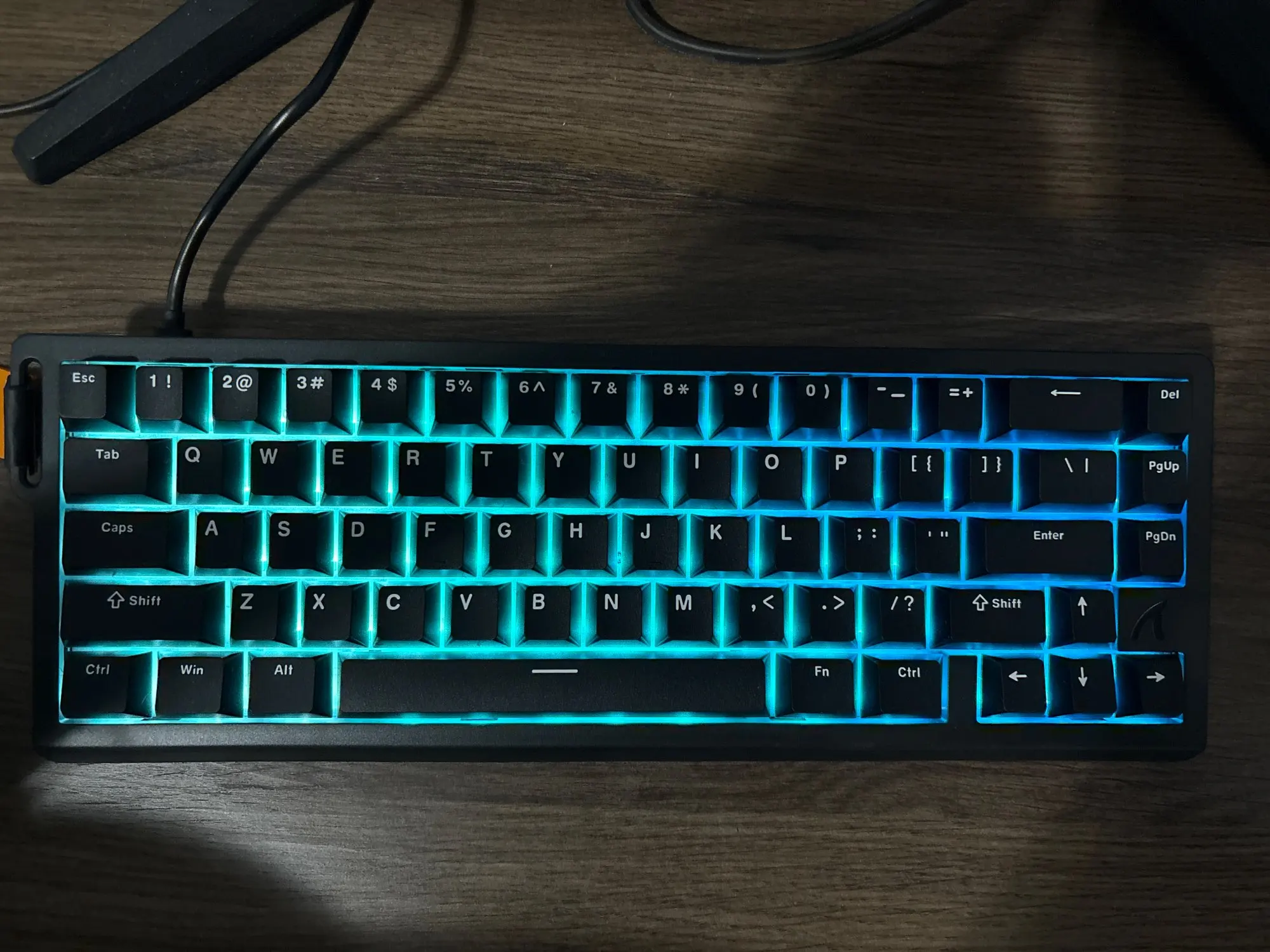MCHOSE ACE68 ACE60 Pro Magnetic Keyboard Wired Mechanical photo review