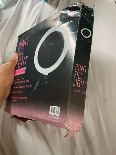 10inch Selfie Ring Light Photography Fill Light Led photo review