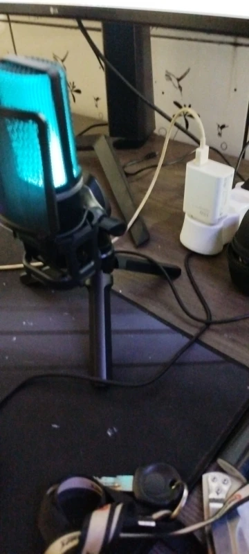 Zealsound RGB USB Condenser Gaming Microphone Computer Professional photo review