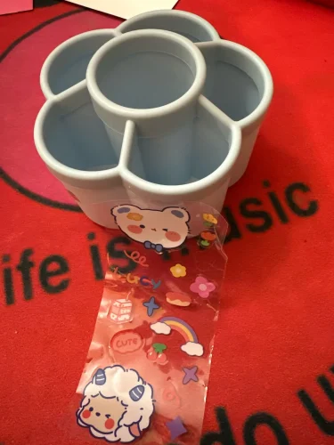 Rotating Desk Organizer - Multi-Compartment Storage Caddy, Durable photo review