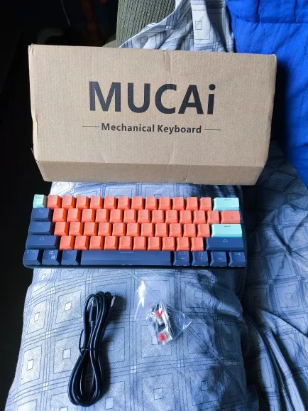 MUCAI MKA610 USB Mini Mechanical Gaming Wired Keyboard photo review
