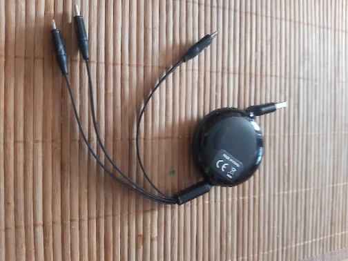 Baseus Retractable 100W 3 in 1 Fast USB photo review