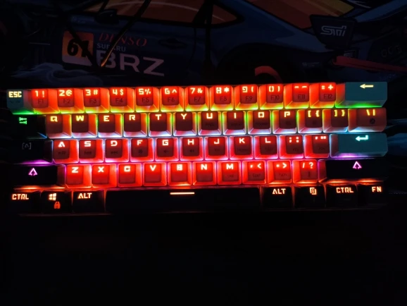 MUCAI MKA610 USB Mini Mechanical Gaming Wired Keyboard photo review