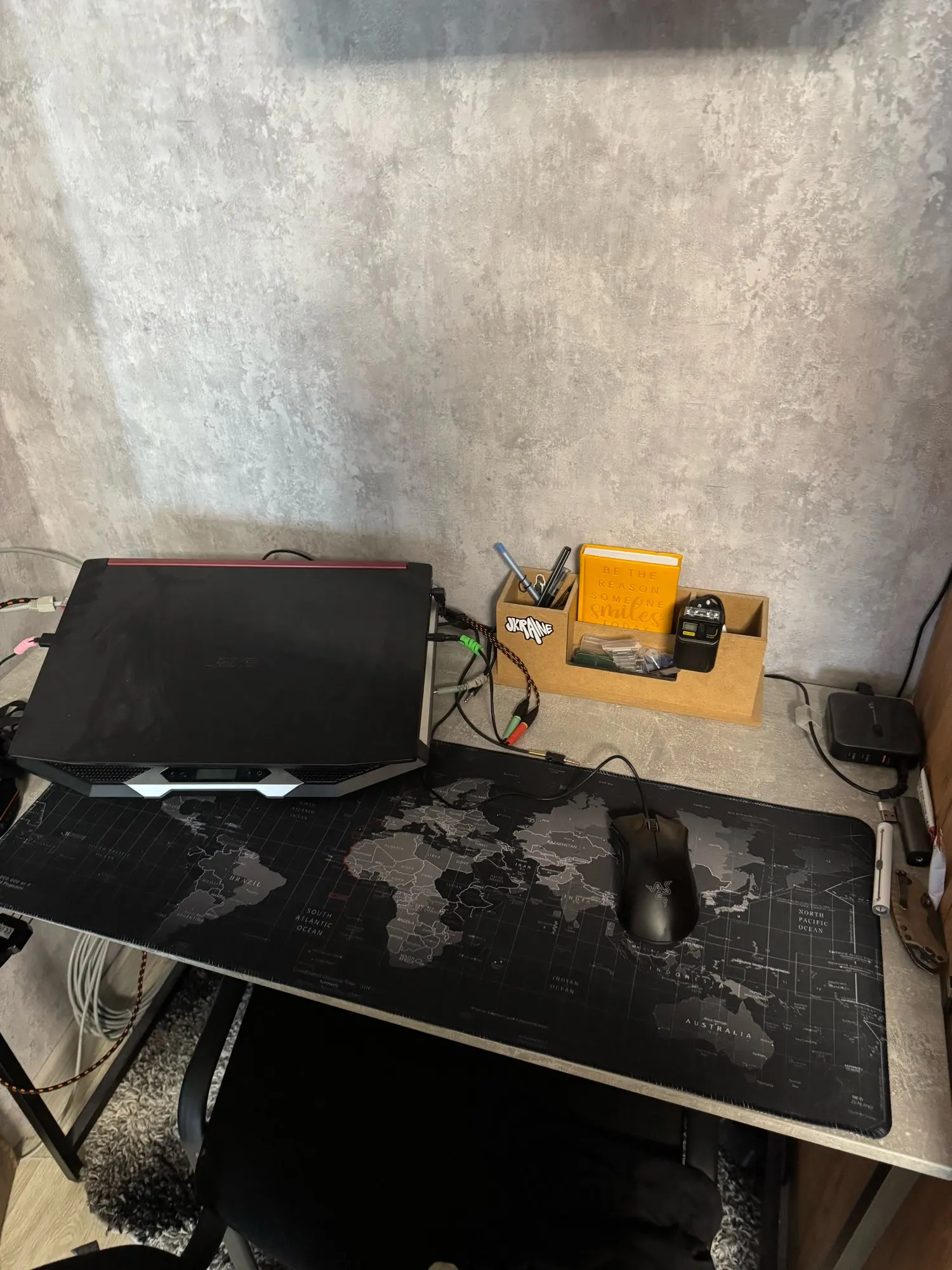 Map Mouse Pad Large Map Desk Mat Protector photo review