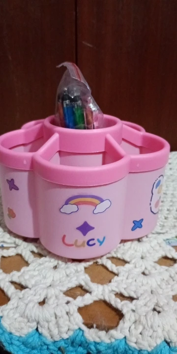 Rotating Desk Organizer - Multi-Compartment Storage Caddy, Durable photo review