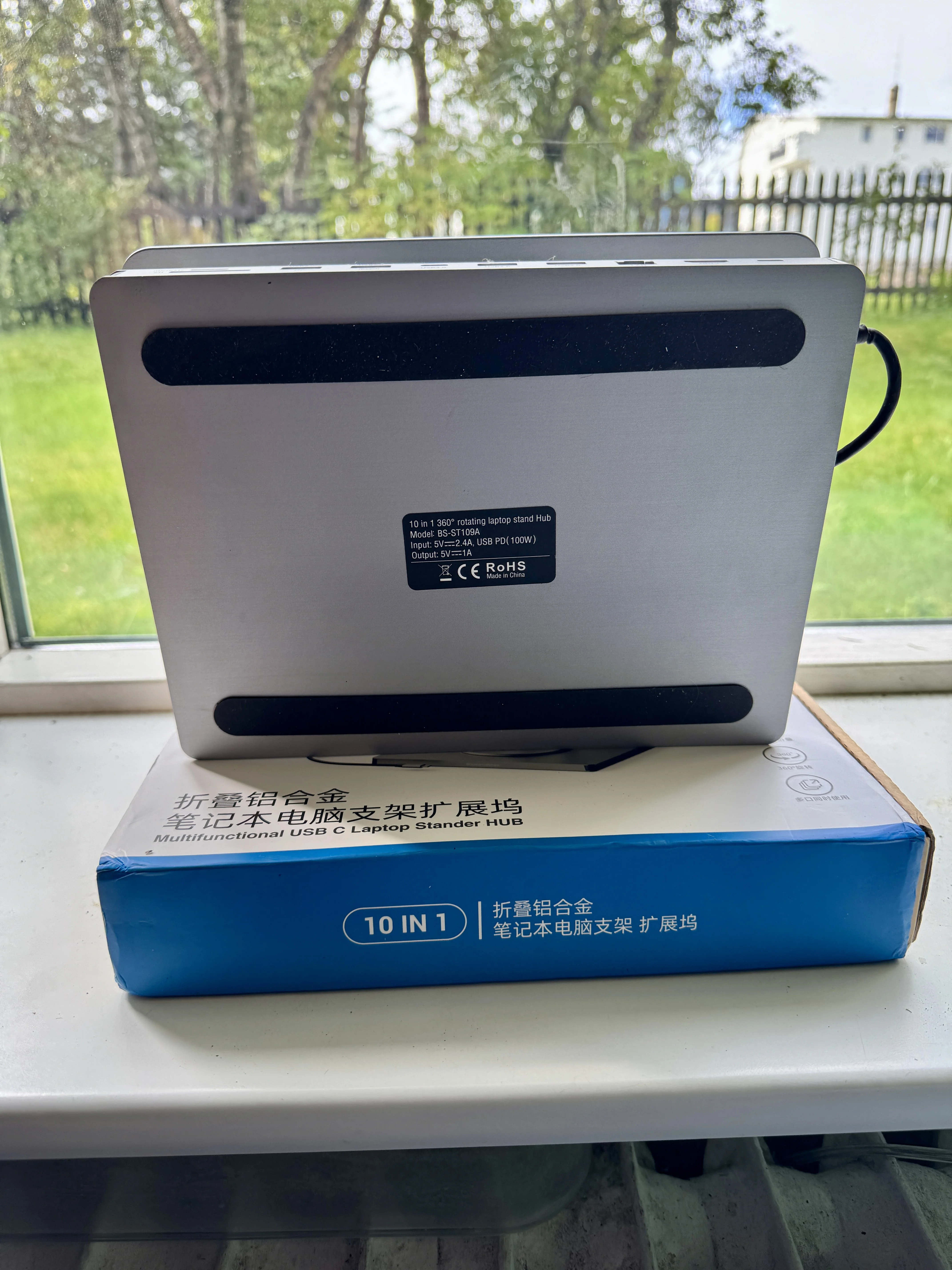 Blueendless Aluminum ipad Holder 10 in 1 docking photo review