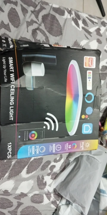 Tuya Smart WiFi Bluetooth LED Ceiling Light AC85-265V photo review