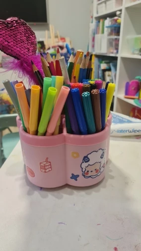 Rotating Desk Organizer - Multi-Compartment Storage Caddy, Durable photo review