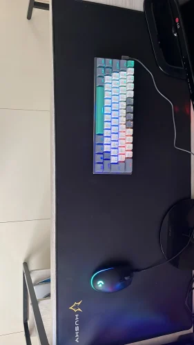 Machenike K500-B61 Mini Mechanical Keyboard 60% ABNT2 Layout photo review