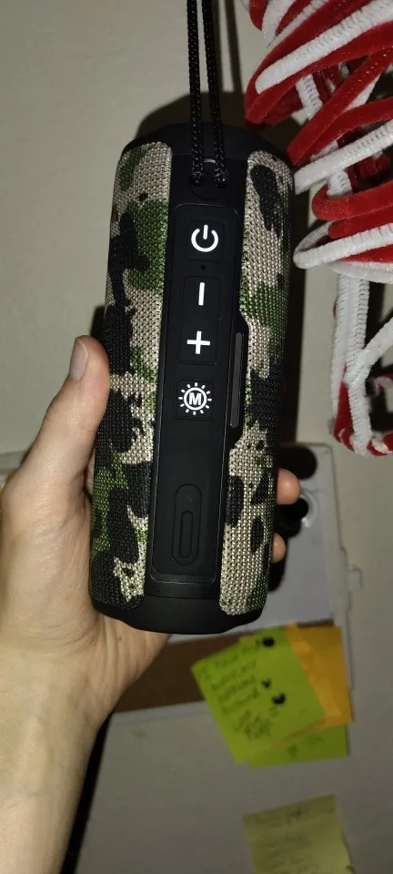 T&G TG365 Portable Bluetooth Speaker Dual Bass LED photo review