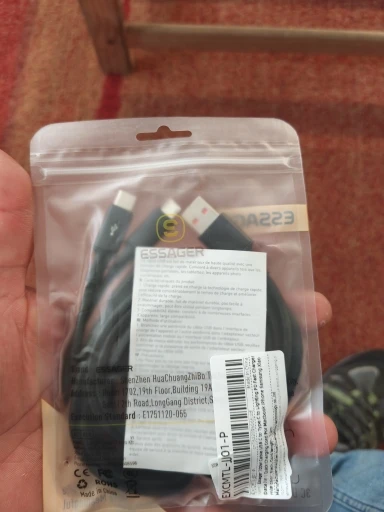 Essager 100W Cable USB C to Type C photo review