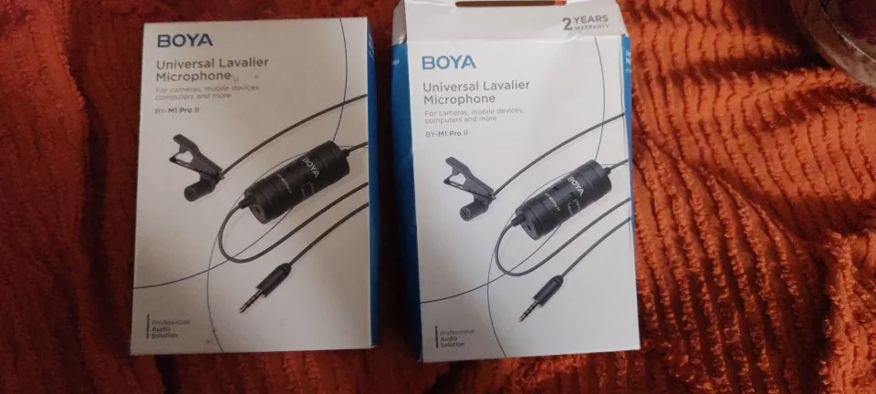 BOYA BY-M1 PRO/BY-M1 PRO II 3.5mm TRRS Wired photo review