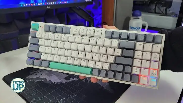 Machenike K500-B61 Mini Mechanical Keyboard 60% ABNT2 Layout photo review