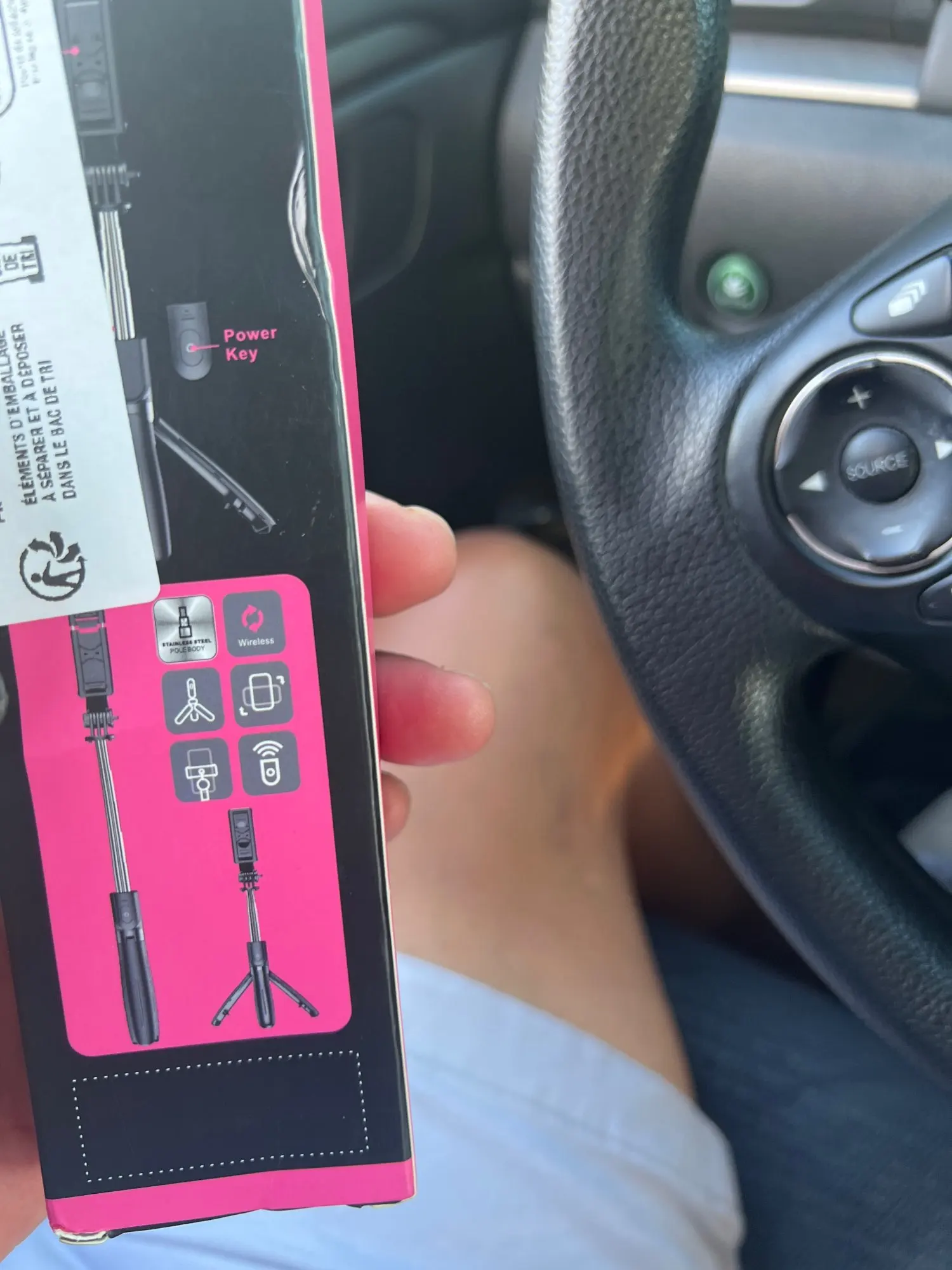 Selfie Stick Tripod for Cell Phone, Mobile Stand photo review