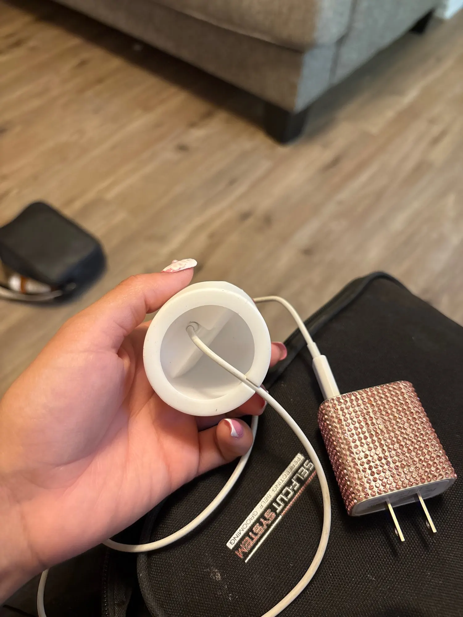 65W Wireless Charger Stand Pad For iPhone 15 photo review