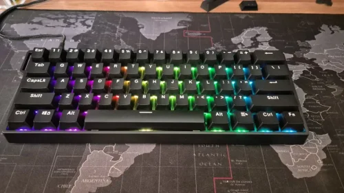 AULA WIN60 WIN68 HE MAX mechanical keyboard magnetic photo review