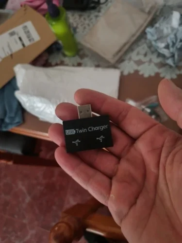 USB To 2 Ports Charger Hub Adapter 1 photo review