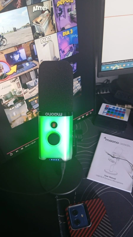 MAONO PD100X Gaming MIC,USB/XLR Dynamic Microphone with Noise photo review