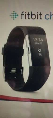 Fitbit Charge 2 smart wristband heart rate monitoring photo review