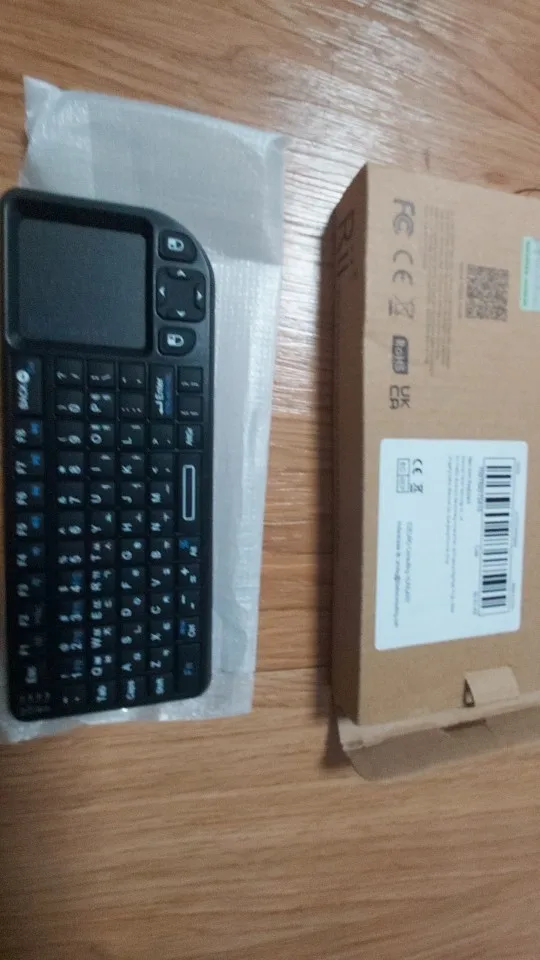 Rii X1 2.4GHz Mini Wireless Keyboard English/ES/FR Keyboards photo review