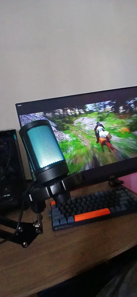 AmpliGame by FIFINE RGB USB Gaming Microphone with photo review