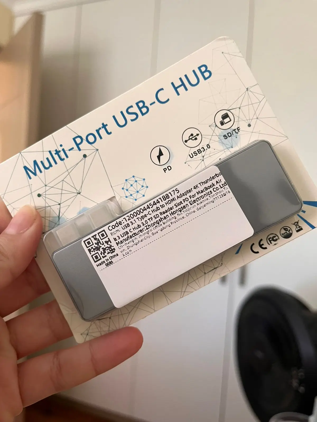 USB 3.1 Type-C Hub to HDMI Adapter 4K photo review