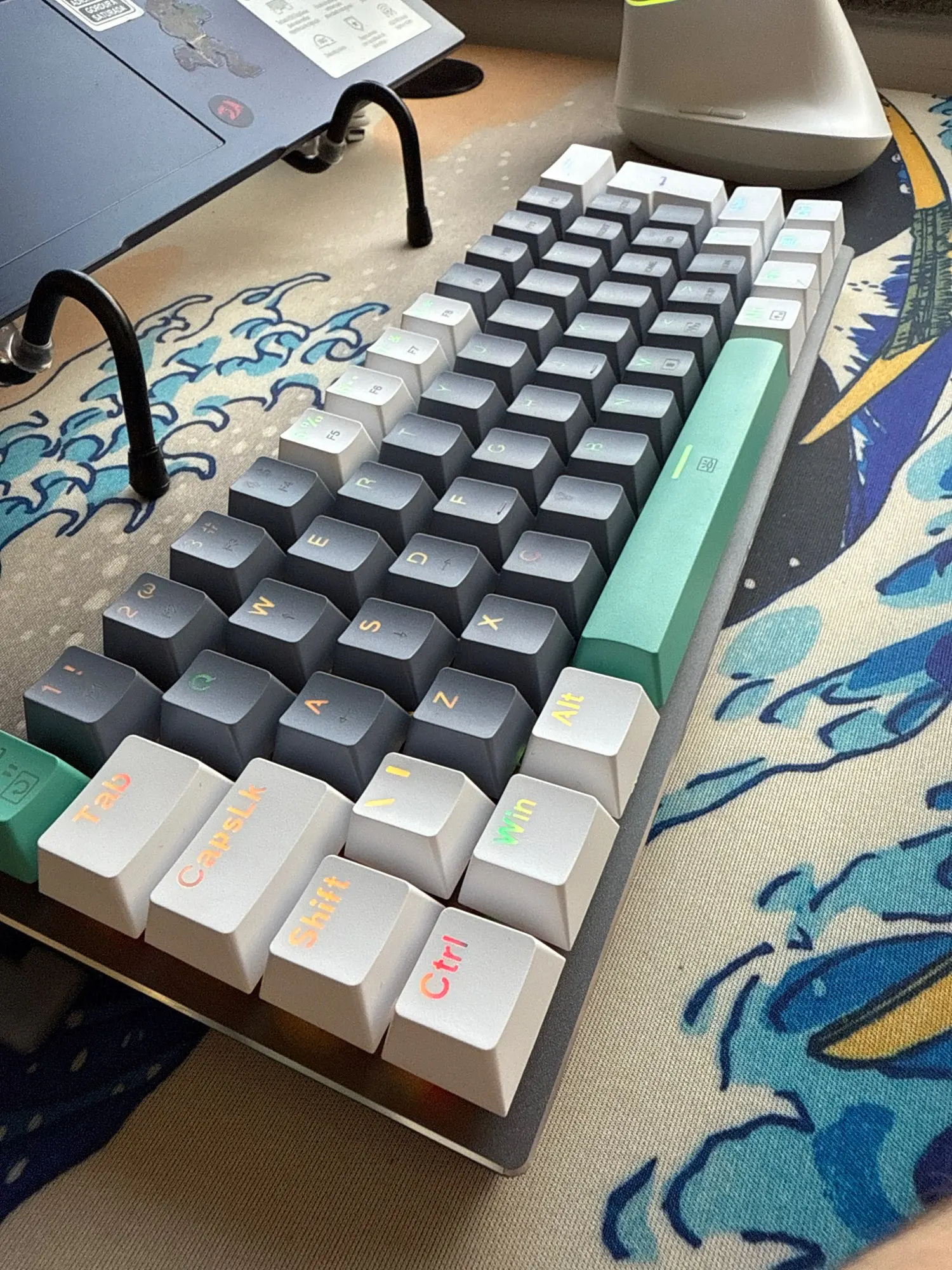 Machenike K500-B61 Mini Mechanical Keyboard 60% ABNT2 Layout photo review