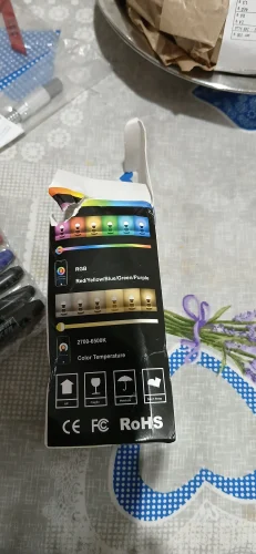 Tuya E27 Led Lamp App Control Bluetooth /WiFi photo review