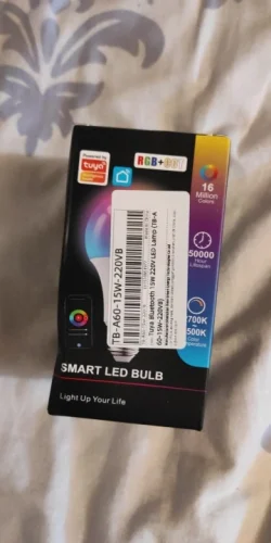 Tuya Smart LED Light Bulbs WiFi Bluetooth RGBCW photo review