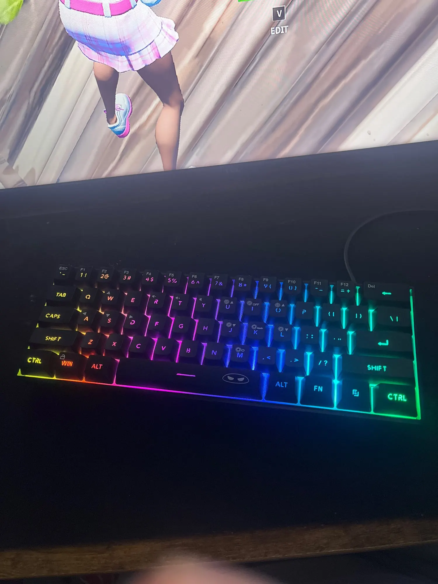 MageGee Mini 60% Gaming Keyboard, RGB Backlit 61 photo review