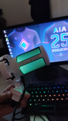 AmpliGame by FIFINE RGB USB Gaming Microphone with photo review