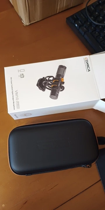 COMICA VM10 PRO On-Camera Cardioid Shotgun Microphone with photo review