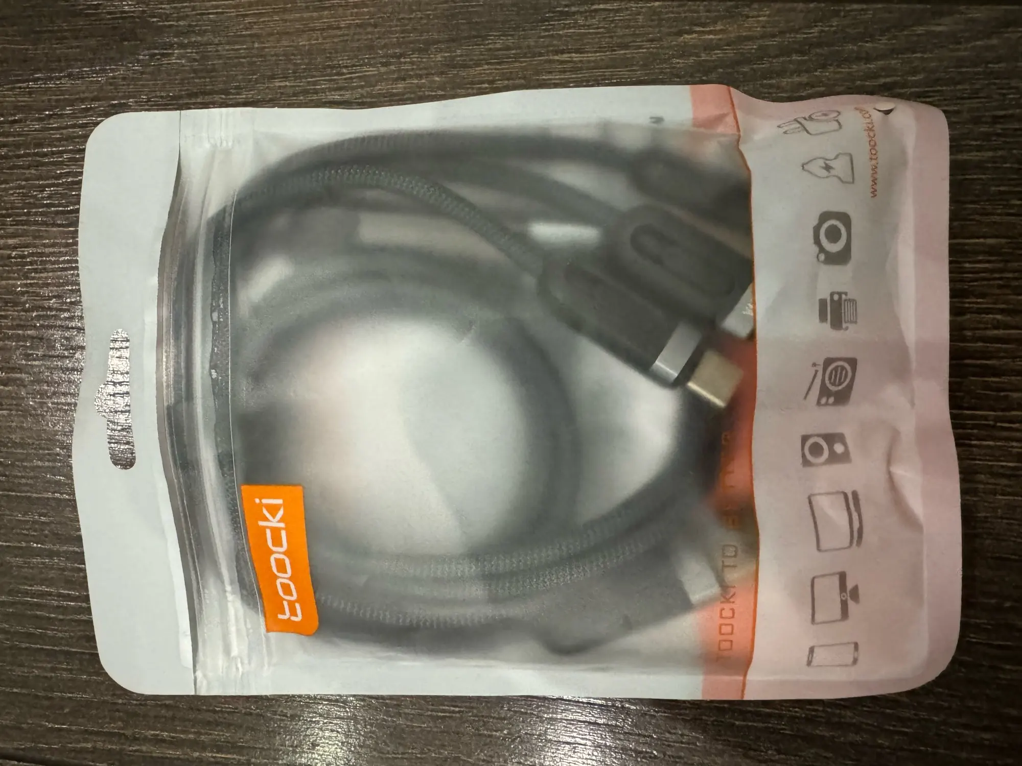 Toocki 3 in 1 USB Cable to iP photo review