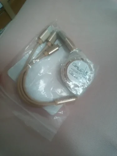 3 in 1 USB Fast Charging Cable Mobile photo review