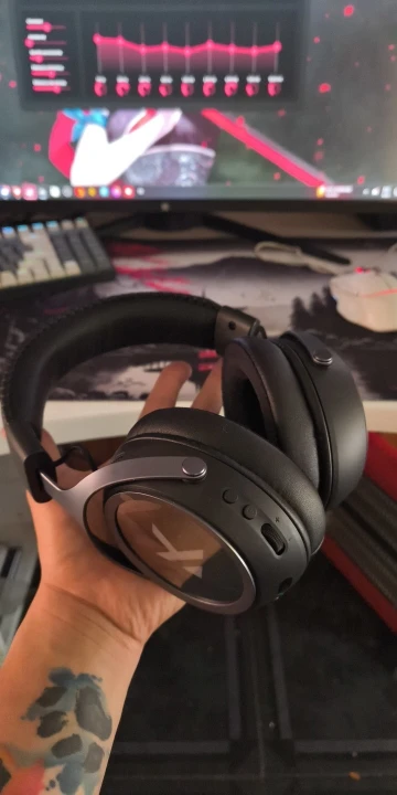 MCHOSE X9 Wireless Gaming Headset 7.1 Surround Sound photo review