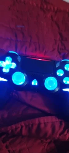 GAMINJA RGB Light Wireless Game Controller For PS4 photo review