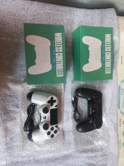 DATA FROG Bluetooth-Compatible Game Controller for PS4/Slim/Pro Wireless photo review
