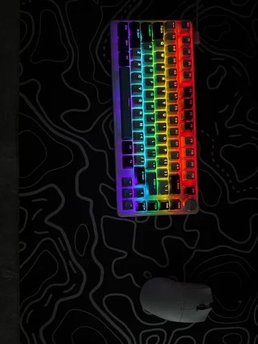 75% Mechanical Keyboard Wired with Media Knob, APAYADO photo review